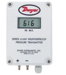 Dwyer Differential Pressure Transmitter 616WL-14-LCD. Fixed Price $640.00.