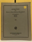 Boonton Q-meters Type 100-A 160-A 170-A Rf Measurements Instruction Manual. Fixed Price $39.99.