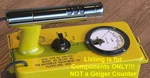Rebuild/repair Elec Component Kit, Victoreen 6B Geiger Counter. Fixed Price $39.89.
