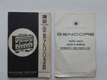 Service Manual For Sencore SM152 Sweep & Marker Generator / Schematic Parts List. Fixed Price $29.99.