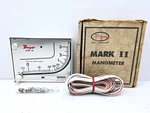 Mark Ii Dwyer Model 25 Wall Mount Manometer. Fixed Price $94.05.