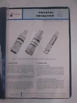 Hp 423A And 8470A Crystal Detectors Operating Note, Used. Fixed Price $25.00.