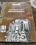 Kohler Single Cylinder Service Manual Models K91-K341 1981. Fixed Price $28.50.