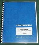 Tektronix 1780R Series Service Manual: W/11"X17" Foldouts & 3 Ring Binder. Fixed Price $85.00.