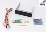 Black Desktop Pc Case Infrared Port 3.5" Drive Bay Motherboard Ir Pin Header. Fixed Price $14.99.