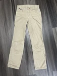 Carhartt Flame Resistant Beige Work Pants 2 Short 98% Cotton Construction. Fixed Price $17.99.