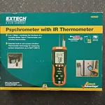 Extech HD500 Psychrometer Infrared Thermometer Digital Display -58 To 932 30:1. Fixed Price $175.00.