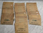 Qty Vintage Walsco Tube Radio Dial Belts Choose Your #1130-1159. Fixed Price $13.50.