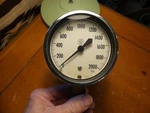 Vintage Acco Helicoid Gage Usa 0-2000 Psi Pressure Gauge Chrome 3.75" Dial. Fixed Price $26.36.
