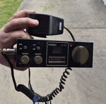 Sparkomatic Cb 1040 Vintage 23 Channel Radio Transceiver Turns Onwith Mic. Fixed Price $21.00.