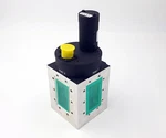 Logus Microwave GMW229AXL4X76 Waveguide Switch WR229 3.30 To 4.90 Ghz. Fixed Price $480.00.