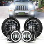7" Inch Led Head Fog Light Bulbs Turn Signal Combo For 2003-2007 Jeep Liberty 4X. Fixed Price $167.99.
