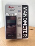 Dwyer Series 475-8-FM Mark Iii Handheld Digital Manometer. Fixed Price $175.00.
