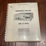 Fairchild Electro-metrics EMC-25 Series Interference Analyzer Instruction 1967. Fixed Price $20.72.