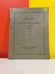 Boonton Q-meters Type 100-A 160-A 170-A & Manual Radio Frequency Measurements. Fixed Price $49.99.