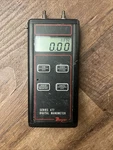 Dwyer 477 - 2 Fm Handheld Digital Manometer Read Untested. Fixed Price $120.00.
