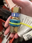 Dormont DM1314 Snap Fast Gas Flow Fitting Adapter 1/2 Psi Max Operating Pressure. Fixed Price $75.00.