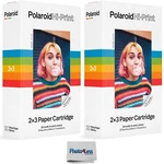 Polaroid Hi-print 2X3 Paper Cartridge 20 Sheets (X2) + Cleaning Cloth. Fixed Price $39.95.
