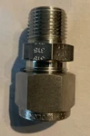 1/2 Tube X 3/8 Mnpt Ssp Duolok ISSD8MC6 Male Connector, 316-SS. Fixed Price $5.00.