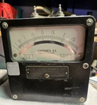 Weston Electrical Equipment Amperes A.c. 25-500 Cycles- Not Working. Fixed Price $19.79.