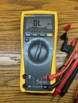 Fluke 179 True Rms Multimeter With Extra Leads **used Once**. Fixed Price $299.00.