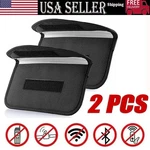 2 Pack Faraday Bag Cell Phone Wallet Blocker Radiation Signal Shielding Case. Fixed Price $7.68.