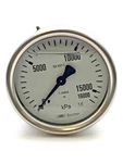 Baumer MEX3B51D Ind. Manometer Pres Gauge 1/4NPT 16000 1KPA 63MM Rear Entry. Fixed Price $91.25.