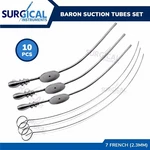 10 Pcs Baron Suction Tube 7 French (2.3 Mm) Surgical Instruments German Grade. Fixed Price $25.79.