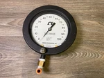 Omega Engineering Large High Accuracy Pressure Gauge W/ Adjustable Dial. Fixed Price $640.00.