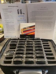 Qomo Q-click QRF600 Audience Response System 27+1 Remotes Full Kit Setup W/ Case. Fixed Price $150.00.