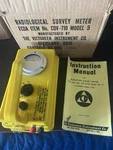 Vintage Victoreen CDV-710 Model 5 Geiger Counter Radiation Detector With Manual. Fixed Price $95.00.
