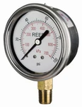 Reed AVNC-60P: Pressure Gauge 0-60 Psi, 2.5" Dial. Fixed Price $16.00.