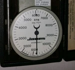 Jones Single Range Hand Tachometer Model 1600-7 With Accessories. Fixed Price $99.99.