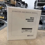 Hp- 8901B Operations And Service Manual. Fixed Price $145.00.