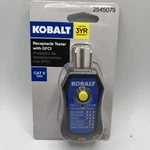Kobalt 2545079 Receptacle Tester With Gfci (cat Ii) 125-VOLT Brand New In Box. Fixed Price $15.00.