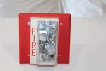 Steampunk Industrial Fire Alarm With Wall Plate Hearing Impaired Visual. Fixed Price $50.89.